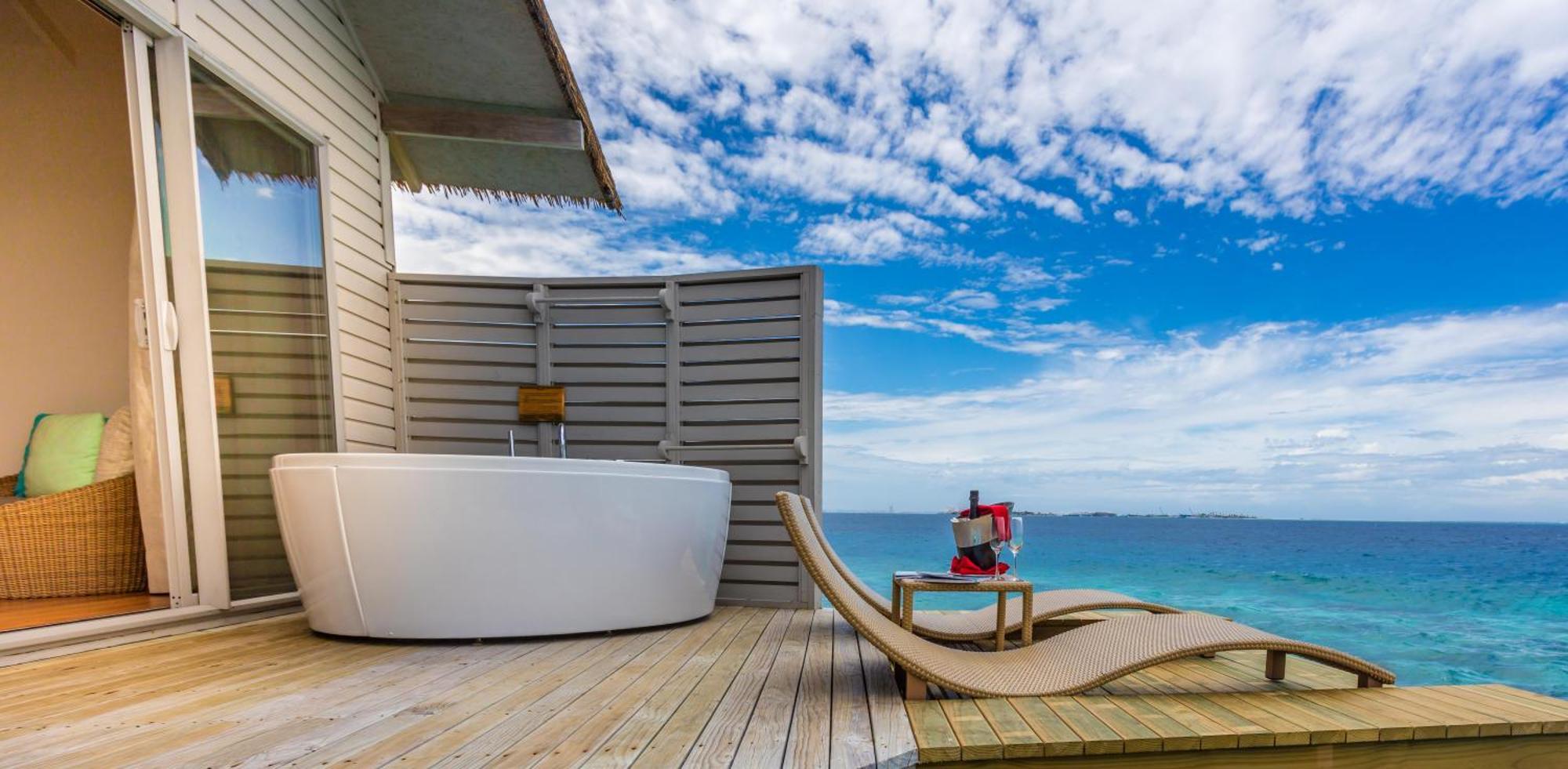 Overwater Villa with Swirl Pool 